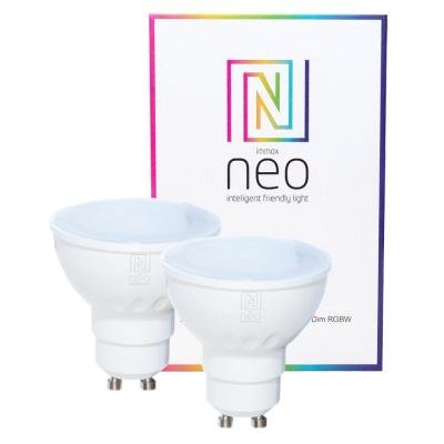 LED žárovka IMMAX Neo GU10 3,5W RGB 2ks