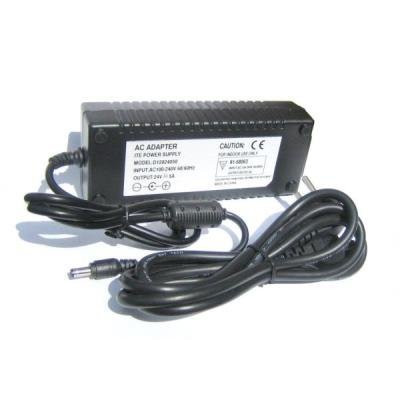 Napájecí adaptér spínaný 24V, 5A 120W (s kabelem síťovým k počítači, 1.8m)